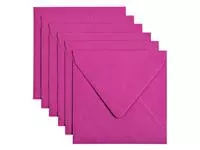 Een Envelop Papicolor 140x140mm felroze koop je bij Totaal Kantoor Goeree