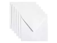 Een Envelop Papicolor 140x140mm kraft wit koop je bij Goedkope Kantoorbenodigdheden