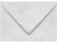 Envelop Papicolor EA5 156x220mm marmer grijswit