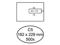 Een Envelop Quantore 162x229mm venster 4x11cm rechts 500stuks koop je bij MV Kantoortechniek B.V.