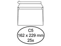 Een Envelop Quantore bank C5 162x229mm zelfklevend wit 25stuks koop je bij L&amp;N Partners voor Partners B.V.