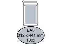 Een Envelop Quantore bordrug EA3 312x441mm zelfkl. wit 100stuks koop je bij Totaal Kantoor Goeree