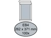 Een Envelop Quantore bordrug EB4 262x371mm zelfkl. wit 100stuks koop je bij Van Leeuwen Boeken- en kantoorartikelen