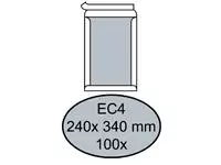 Een Envelop Quantore bordrug EC4 240x340mm zelfkl. wit 100stuks koop je bij MV Kantoortechniek B.V.