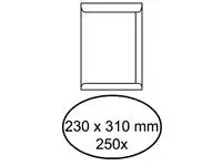 Een Envelop akte IEZZY 230x310mm zelfklevend 100gr wit 250stuks koop je bij MV Kantoortechniek B.V.