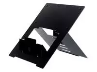 Een Laptopstandaard R-Go Tools Riser Flexible zwart koop je bij L&amp;N Partners voor Partners B.V.