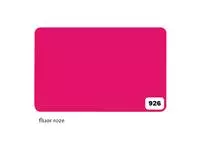 Een Etalagekarton Folia 1-zijdig 48x68cm 380gr nr926 fluor roze koop je bij Goedkope Kantoorbenodigdheden