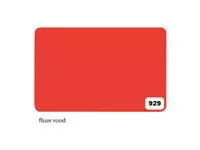 Een Etalagekarton Folia 1-zijdig 48x68cm 380gr nr929 fluor rood koop je bij L&amp;N Partners voor Partners B.V.