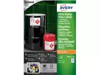Een Etiket Avery B7651-50 38x21mm polyethyleen wit 3250stuks koop je bij KantoorProfi België BV