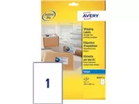 Een Etiket Avery J8167-10 199.6x289.1mm wit 10stuks koop je bij EconOffice