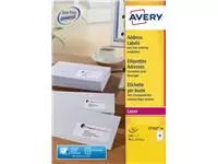 Een Etiket Avery L7162-40 99.1x33.9mm wit 640stuks koop je bij Van Leeuwen Boeken- en kantoorartikelen