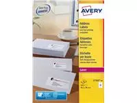 Een Etiket Avery L7163-40 99.1x38.1mm wit 560stuks koop je bij EconOffice