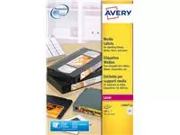 Een Etiket Avery L7665-25 72x21.2mm voor datatape&#39;s 600stuks koop je bij KantoorProfi België BV