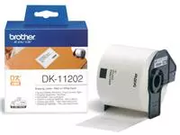 Een Etiket Brother DK-11202 62x100mm verzendlabel 300stuks koop je bij EconOffice