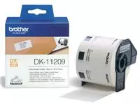 Een Etiket Brother DK-11209 29x62mm klein adres 800stuks koop je bij EconOffice