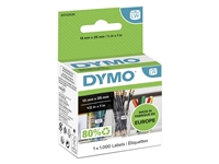 Etiket Dymo LabelWriter multifunctioneel 13x25mm 1 rol á 1000 stuks wit