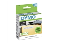 Een Etiquette Dymo LabelWriter multifonctionnelle amovible 19x51mm rouleau 500 pcs blanc koop je bij Van Hoye Kantoor BV