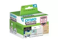 Een Etiket Dymo LabelWriter industrieel 25x25mm 2 rollen á 850 stuks wit koop je bij EconOffice