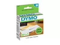 Een Etiket Dymo LabelWriter adressering 28x89mm 1 rol á 130 stuks wit koop je bij EconOffice