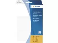 Een Etiket HERMA 2500 52x100mm wit 96 stuks koop je bij EconOffice