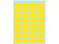Een Etiket HERMA 3641 12x19mm geel 160 stuks koop je bij Van Leeuwen Boeken- en kantoorartikelen