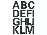 Een Etiket HERMA 4167 25mm letters A-Z zwart koop je bij Van Hoye Kantoor BV