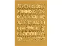 Een Etiket HERMA 4183 12mm letters A-Z goudfolie 50stuks koop je bij Van Hoye Kantoor BV