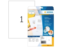 Etiket HERMA 4230 210x297mm A4 correctie wit 25stuks