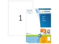 Een Etiket HERMA 4631 210x297mm A4 premium wit 200stuks koop je bij Van Leeuwen Boeken- en kantoorartikelen
