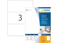 Een Etiket HERMA 4664 210x99mm geperforeerd wit 300stuks koop je bij L&amp;N Partners voor Partners B.V.
