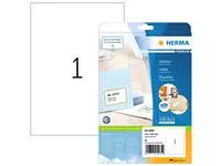 Een Etiket HERMA 5065 210x297mm A4 premium wit 25stuks koop je bij EconOffice