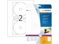 Een Etiket HERMA 5115 CD 116mm wit 50 stuks koop je bij EconOffice