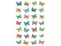 Een Etiket HERMA 6819 vlinder glitter folie koop je bij KantoorProfi België BV