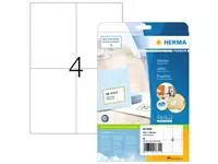 Een Etiket HERMA 8630 105x148mm premium wit 40stuks koop je bij L&amp;N Partners voor Partners B.V.