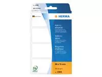 Een Etiket HERMA adres 4300 88x35mm 250stuks zig-zag koop je bij EconOffice