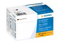 Een Etiket HERMA adres 4341 89X42mm op rol 250stuks koop je bij KantoorProfi België BV