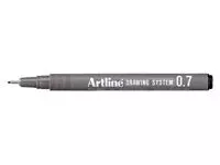 Een Fineliner Artline technisch technisch 0.7mm zwart koop je bij L&amp;N Partners voor Partners B.V.