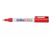 Fineliner Artline 725 rond 0.4mm rood