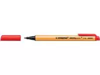 Een Fineliner STABILO GREENpoint 6088/40 large rood koop je bij EconOffice