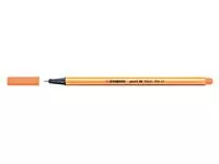 Een Fineliner STABILO point 88/054 fijn neon oranje koop je bij L&amp;N Partners voor Partners B.V.