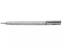 Een Fineliner Uni-ball Pin brush fijn lichtgrijs koop je bij L&amp;N Partners voor Partners B.V.