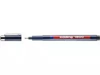 Fineliner edding 1800 0.7mm zwart