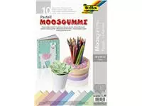 Een Foam Folia 20x29cm pastel 10 kleuren koop je bij EconOffice