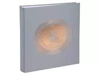 Een Fotoalbum Exacompta 29x32cm 60 witte pagina&#39;s Ellipse grijs koop je bij MV Kantoortechniek B.V.