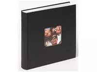 Een Fotoalbum walther design Fun 30x30cm 100vel zwart koop je bij Totaal Kantoor Goeree