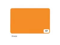 Fotokarton Folia 2-zijdig 50x70cm 300gr nr17 oranje