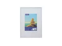 Een Fotolijst MAUL art 21x30cm kunststof frame wit koop je bij KantoorProfi België BV