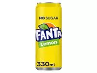 Een Frisdrank Fanta lemon zero blik 330ml koop je bij L&amp;N Partners voor Partners B.V.