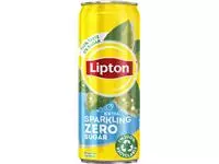 Een Frisdrank Lipton Ice Tea sparkling zero blik 330ml koop je bij KantoorProfi België BV