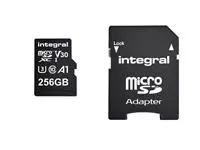 Een Geheugenkaart Integral microSDXC 256GB koop je bij KantoorProfi België BV